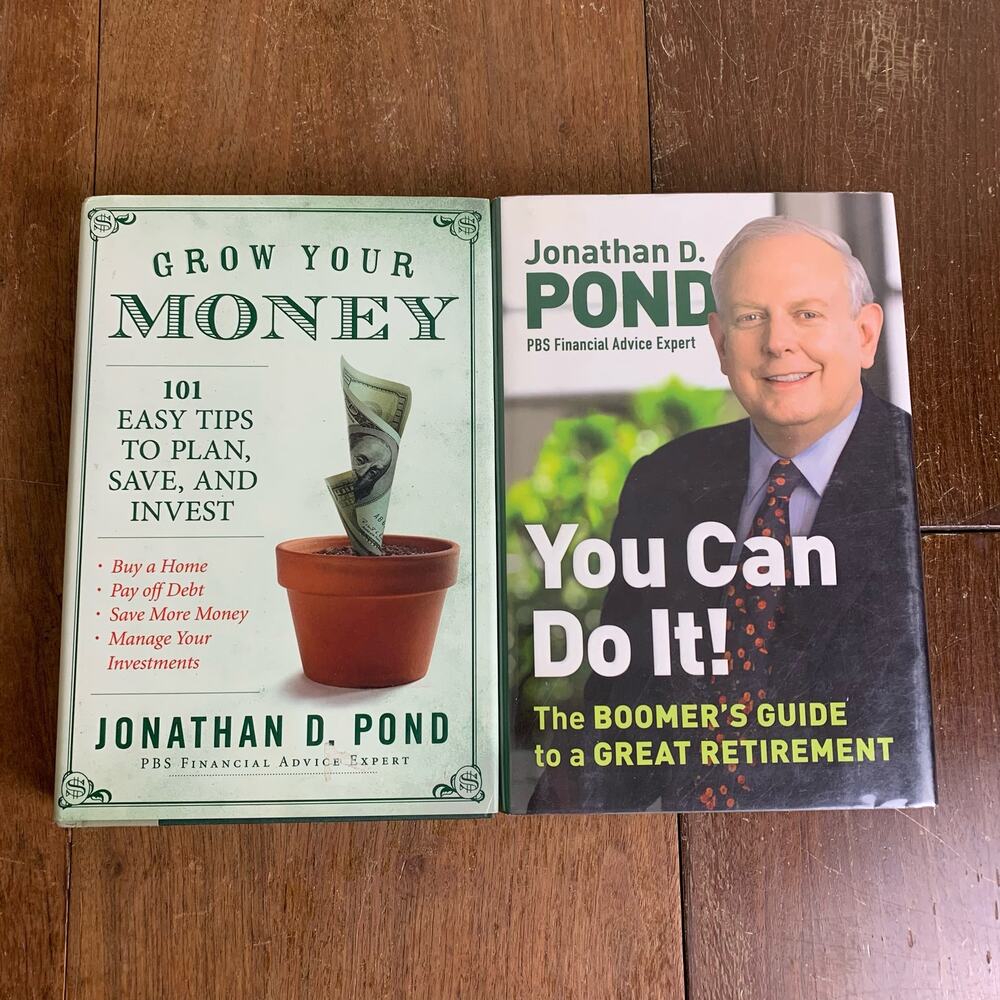 Johnathan Pond Grow Your Money & You Can Do It finance planning advice books